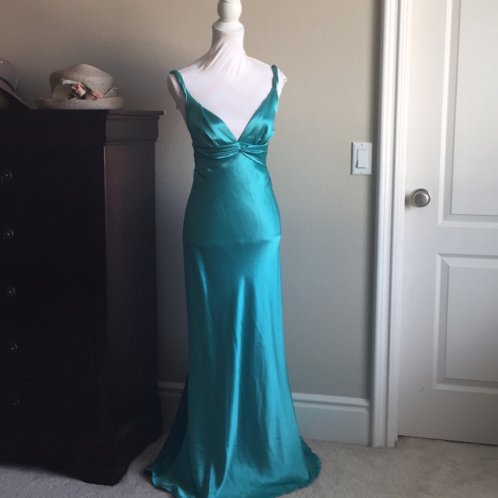 ABS Allen Schwartz Satin Gown